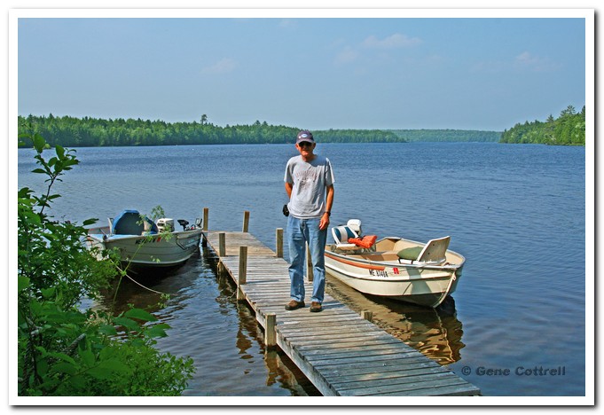 Bill on the dock